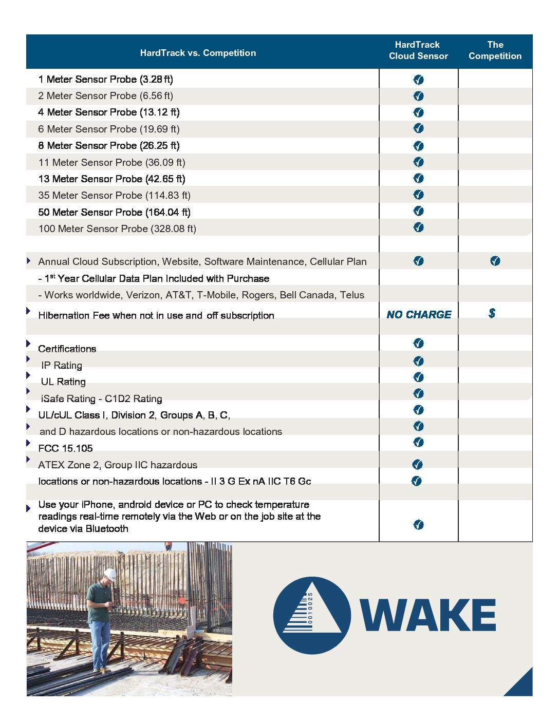 Cloud Sensor for Remote Temperature Concrete Monitoring